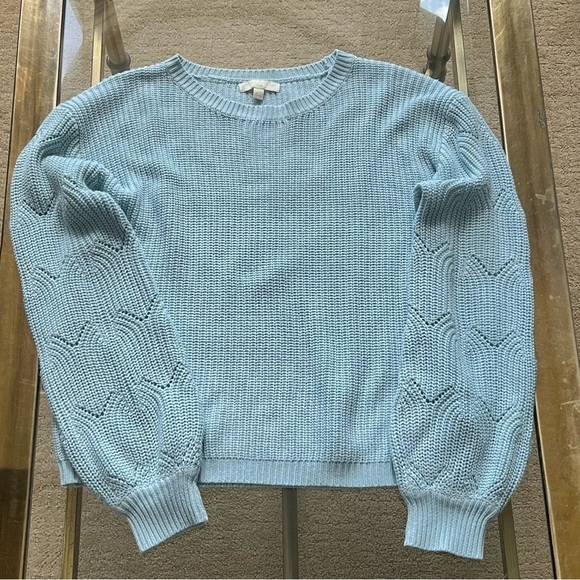 Chelsea & Violet Other - Chelsea & Violet Light Blue Knit Sweater